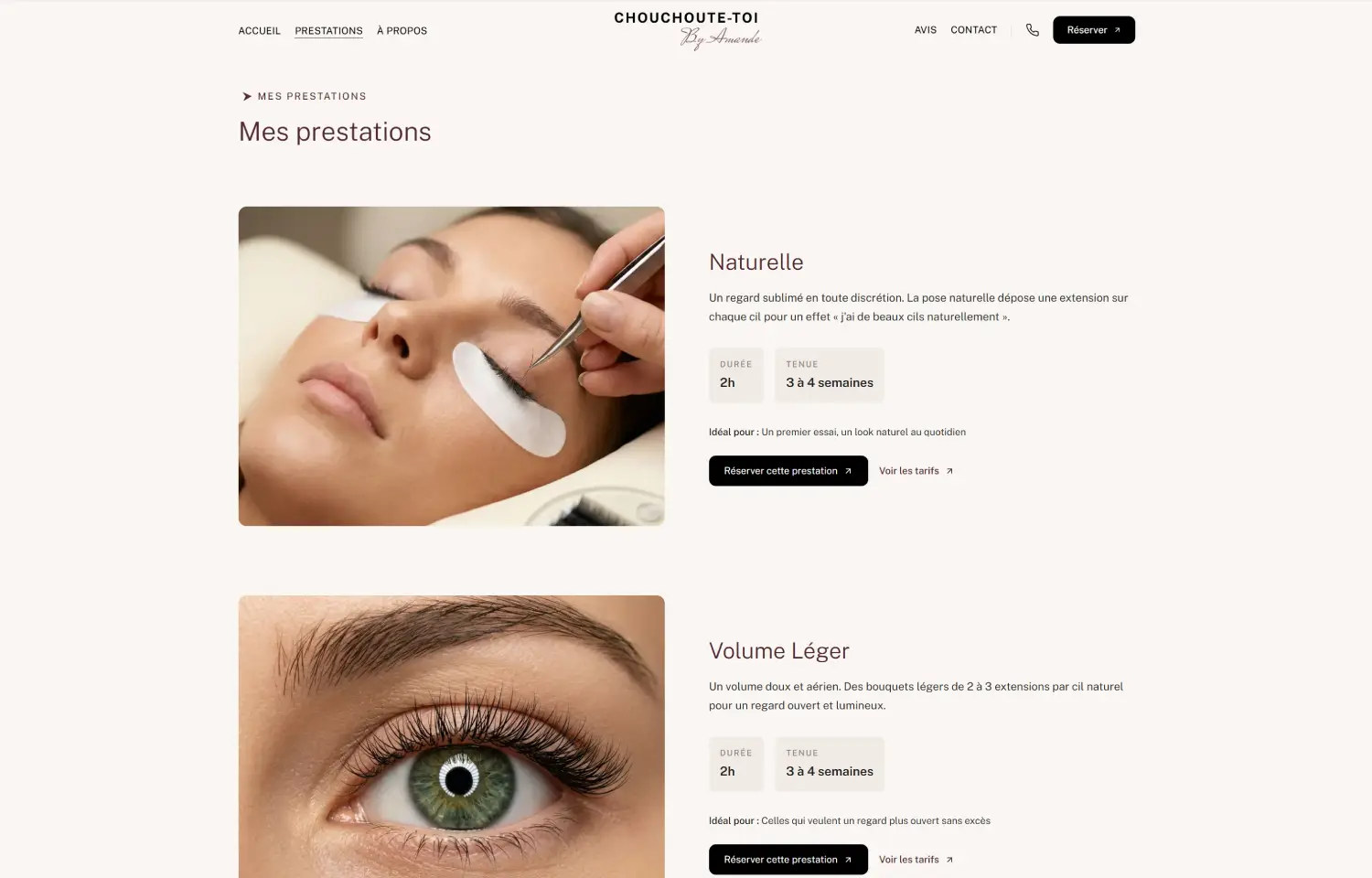 Chouchoute-toi by Amande - Capture 2